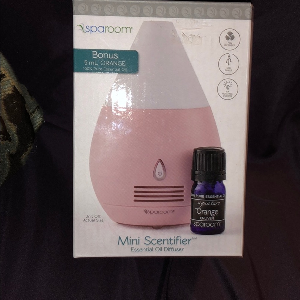 Spa room mini oil diffuser never used!!